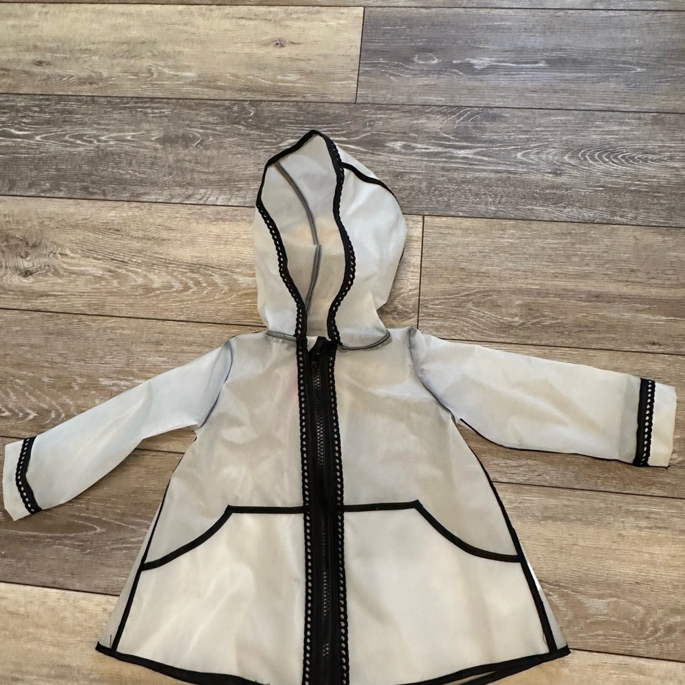 Isaac Mizrahi Clear Baby Rain Jacket
